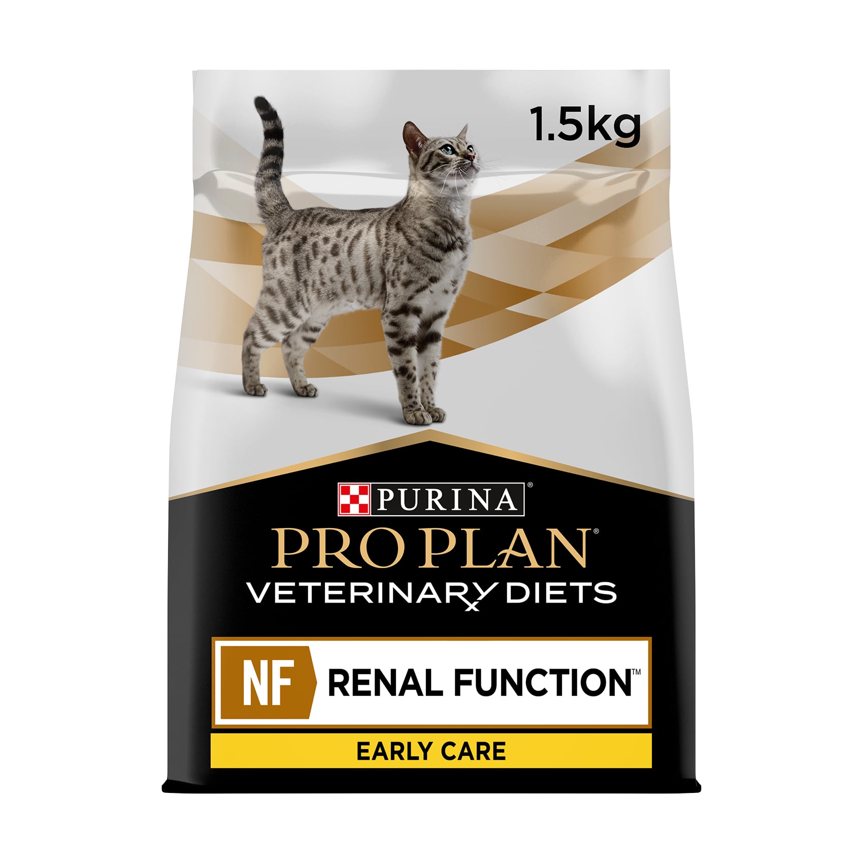 Сухий корм для дорослих котів Pro Plan Veterinary Diets NF Renal Function Early Care для підтримання функції нирок на ранніх стадіях хвороби, 1.5 кг